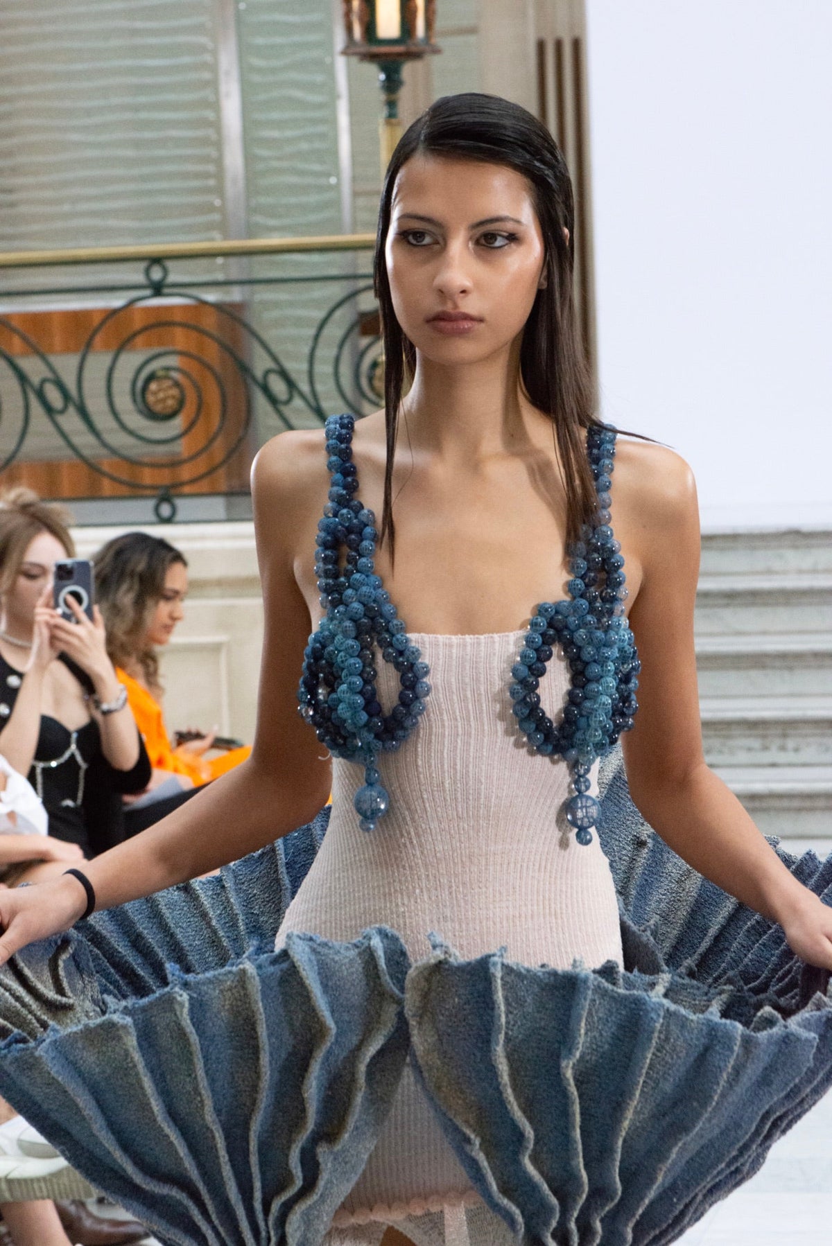 Sirens Armour runway panoramic photograph from the LF SS25 show