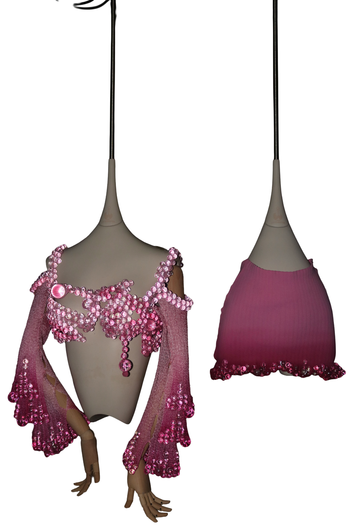 Pink Farsha set